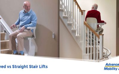 Curved vs Straight Stair Lifts